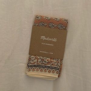 Madewell Blush Pink Silk Bandana